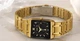 Женские наручные часы Skmei 9263GDBK Gold Black кварцевые с металлическим браслетом, золотистые/черные - изображение 5