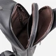 Сумка слинг через плечо мужская из натуральная кожи Vintage leather-14414 Черная - изображение 10