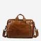 Сумка портфель мужская из натуральная кожи Vintage leather-14353 Рыжяя - изображение 3