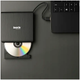 Внешний привод CD-R DVD рекордер USB 3.0 для ноутбука Izoxis черный - изображение 5