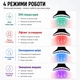 Масажер для обличчя та шиї EMS мікрострумовий з мікротоками LED світлотерапією від набряків для ліфтингу тонусу пружності шкіри омолодження колагенотерапії акумуляторний підтягувальний для догляду косметологічний апарат Swan Beauty Lifting Pro MJ-32 - зображення 4