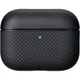 Чехол Pitaka Aramid Fiber Magnetic Case для Apple AirPods Pro 3 Black/Gray (APM2501) [170967] - изображение 2