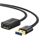 Кабель-подовжувач Ugreen US129 USB-A 3.0 Extension Male 2m Black (10373) [170065] - зображення 4