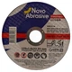 Круг відрізний для металу Novo Abrasive Standard, 125х1.6х22.23 мм - 535376 - зображення 1