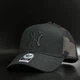 Черная кепка с сеткой 47 Brand MLB New York Yankees Branson B-BRANS17CTP-BKJ - изображение 1