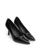 Туфлі жіночі на підборах Meideli 6264/Black/Polish/L8337-8/B 40 Чорний - изображение 2
