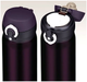 Термобутылка 600 мл нержавеющая сталь для велосипедистов Thermos фиолетовая - изображение 2