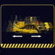 Конструктор Бульдозер D11 Mould King 15084 на радіокеруванні 1508 деталей жовтий - зображення 2