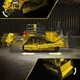 Конструктор Бульдозер D11 Mould King 15084 на радіокеруванні 1508 деталей жовтий - зображення 3