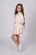 Костюм сорочка шорти Mevis 5839-01 бежевий 140 - изображение 4