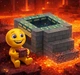 Магнітний конструктор Майнкрафт Minecraft (1283) Портал в Енд 64 деталі 2 фігурки магнітні кубики блоки набір - зображення 4