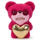 М'яка іграшка Фагглер Рожевий Ведмідь Fuggler Pink Bear колекційна іграшка монстр з зубами та пухнастим хутром - изображение 2