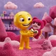 М'яка іграшка Фагглер Рожевий Ведмідь Fuggler Pink Bear колекційна іграшка монстр з зубами та пухнастим хутром - изображение 4