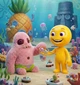 М'яка іграшка Фагглер Патрік Зірка Fuggler x Spongebob колекційна іграшка монстр Патрік - изображение 3