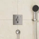 Смеситель для душа Hansgrohe DuoTurn E термостатический, хром (75617000) - изображение 3