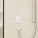 Смеситель для душа Hansgrohe DuoTurn Q термостатический, белый матовый (75414700) - изображение 3