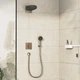 Смеситель для душа Hansgrohe DuoTurn E термостатический, бронза брашированная (75417140) - изображение 3