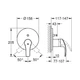 Смеситель для душа Grohe Eurosmart однорычажный, хром (24043002) - изображение 2
