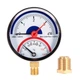 Термоманометр радіальний Thermo Alliance Standart біметалевий 1/2" 4 бар 120°C (SD1724B) - зображення 2