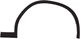 Накладка крила передня права BMW X3/X4 G01/G02 18-24 TechPro (51779498814, 51777400672) - зображення 1