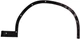 Накладка крила передня ліва BMW X3/X4 G01/G02 18-24 TechPro (51779498813, 51777400671) - зображення 2
