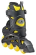 Ролики Rollerblade Fury black-yellow (33-38) - зображення 4
