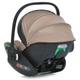 Дитяче автокрісло i-FLOW ME 1198 i-Size 40-87 см бежеве - зображення 3