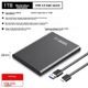 Портативный жесткий диск KESU 1 ТБ, двухдисковое резервное копирование, USB 3.0, большой емкости, внешний механический жесткий диск, огромный объем памяти, подключение к телефону, 2,5-дюймовый офисный накопитель. - изображение 4