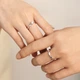 Кольца обручальные Fanci Shimmering Galaxy парные подарочные - изображение 10