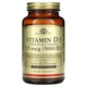 Витамин Д3 Solgar (Vitamin D3) 5000 МЕ 240 капсул в растительной оболочке - изображение 1