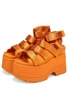 Босоніжки жіночі UGG Goldenstar Ankle Strap Platform Sandal Apricot 39 - изображение 2