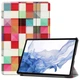Чохол (книжка) Samsung Galaxy Tab A11, BeCover Smart, Square, Малюнок - 746636 - зображення 3