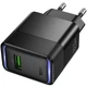 Сетевое зарядное устройство HOCO CS111A Lounge PD22.5W (1USB-C) (Black) (254526) - изображение 2