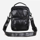 Сумка кросс боди через плечо мужская из натуральная кожи Vintage leather-14437 Черная - изображение 4