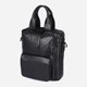 Сумка планшет через плечо мужская из натуральная кожи Vintage leather-14479 Черная - изображение 4