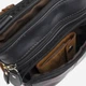 Сумка кросс боди через плечо мужская из натуральная кожи Vintage leather-14607 Черная - изображение 7