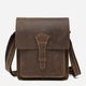 Сумка кросс боди через плечо мужская из натуральная кожи Vintage leather-14660 Коричневая - изображение 1