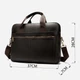 Сумка портфель мужская из натуральная кожи Vintage leather-14670 Коричневая - изображение 8