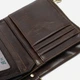 Кошелек кожаный для карточек Vintage leather-14682 Коричневый - изображение 8