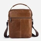Сумка кросс боди через плечо мужская из натуральная кожи Vintage leather-14707 Коричневая - изображение 3