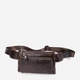 Сумка на пояс бананка мужская из натуральная кожи Vintage leather-14738 Коричневая - изображение 1