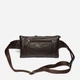 Сумка на пояс бананка мужская из натуральная кожи Vintage leather-14747 Коричневая - изображение 3