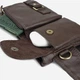 Сумка на пояс бананка мужская из натуральная кожи Vintage leather-14747 Коричневая - изображение 7