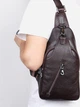 Сумка кросс боді через плече чоловіча з натуральної шкіри Vintage leather-14952 Коричнева - зображення 19