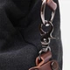 Дорожня сумка Vintage leather-20170 Чорна - зображення 6