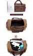 Дорожня сумка чоловіча Vintage leather-20193 Коричнева - зображення 13