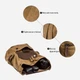Рюкзак тканевый 23 л вмещает формат А4 Vintage leather-20134 Коричневый - изображение 7