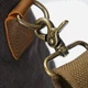 Сумка мессенджер через плечо мужская Vintage leather-20062 Серая - изображение 11