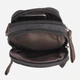 Сумка крос-боді через плече чоловіча тканинна Vintage leather-20082 Чорна - изображение 9