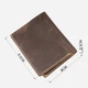Портмоне чоловіче шкіряне для карток Vintage leather-20121 Коричневий - зображення 7